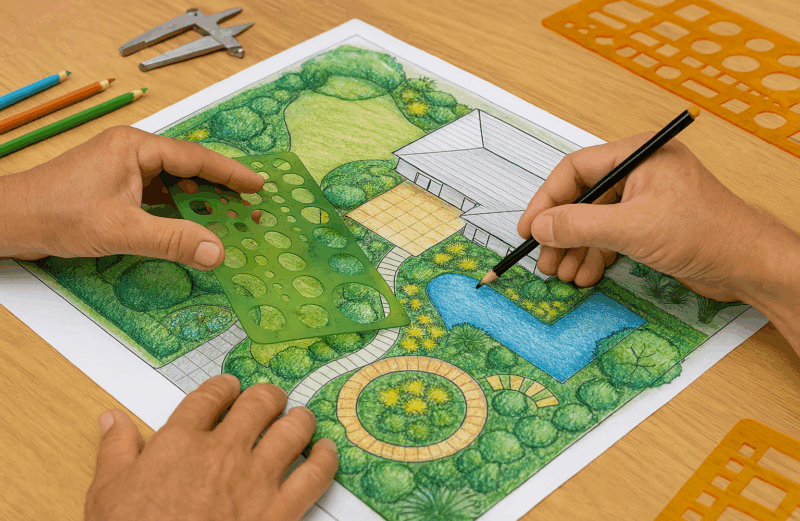 Tuinontwerp laten maken? Bespaar tijd, geld en fouten met deze gids Tuinontwerp laten maken hero